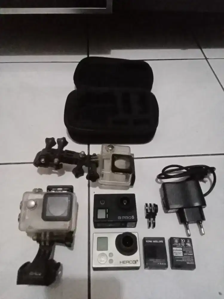Dijual borongan kamera Action Cam Gopro Hero 3 + dan B-pro 5