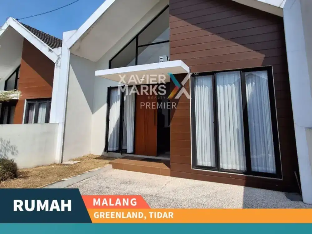 Dijual Rumah Furnished Tinggal Huni di Greenland Tidar Malang