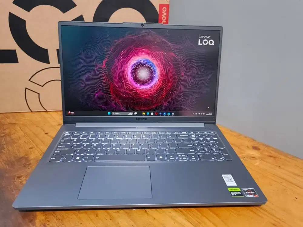 LOQ 15ARP10E Ryzen 7 7735HS 16/512GB RTX 3050 6GB Garansi Juni 2028