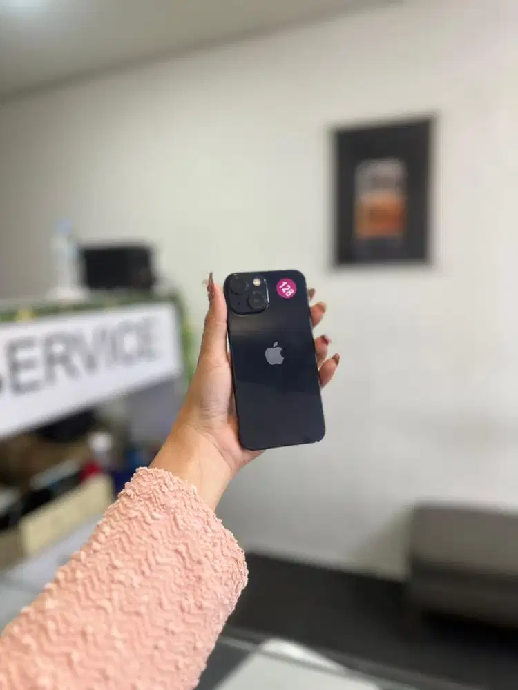 iPhone 13Mini Midnight 128Gb Mulus Nominus Fullset Bergaransi