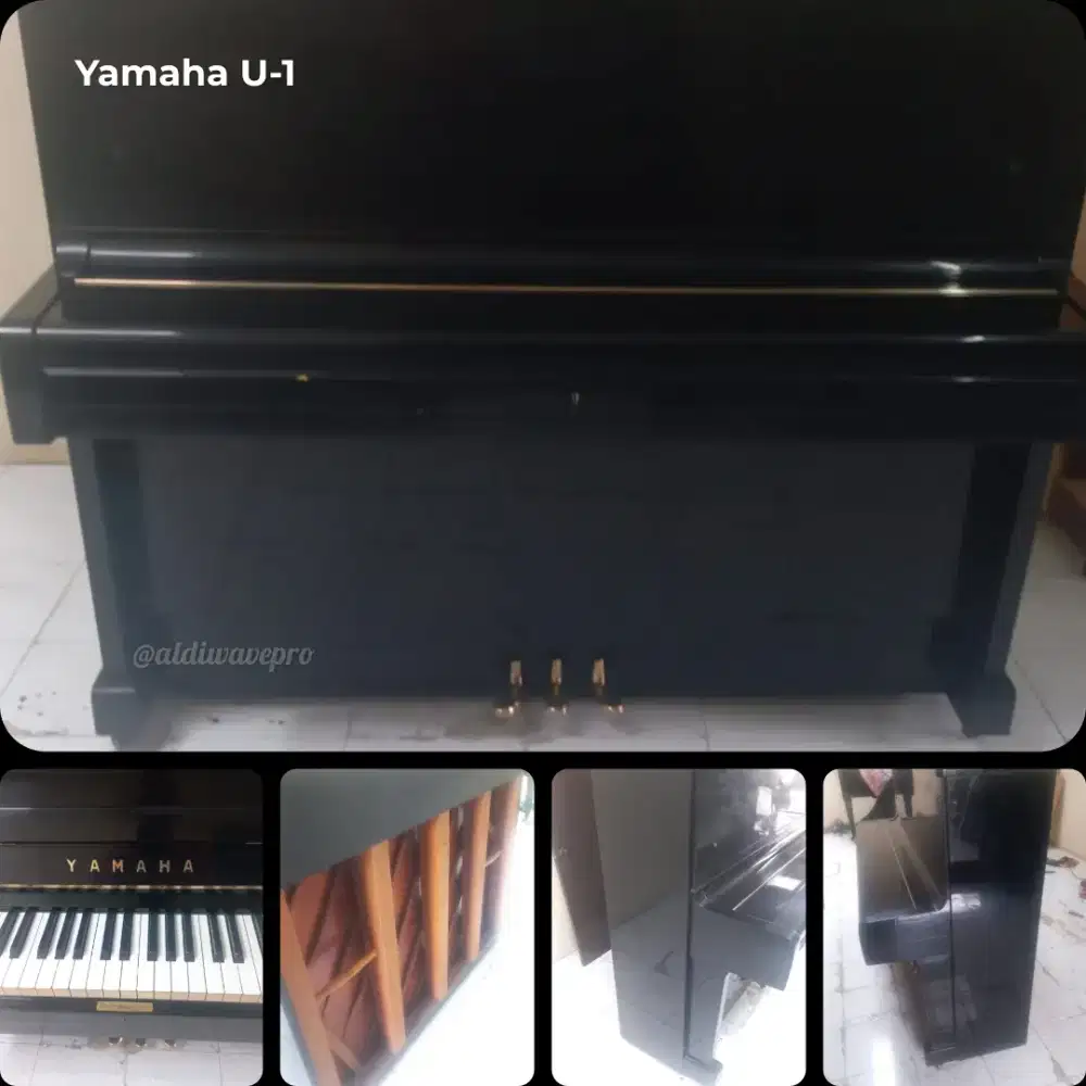 Yamaha U-1 Upright Piano @aldiwavepro