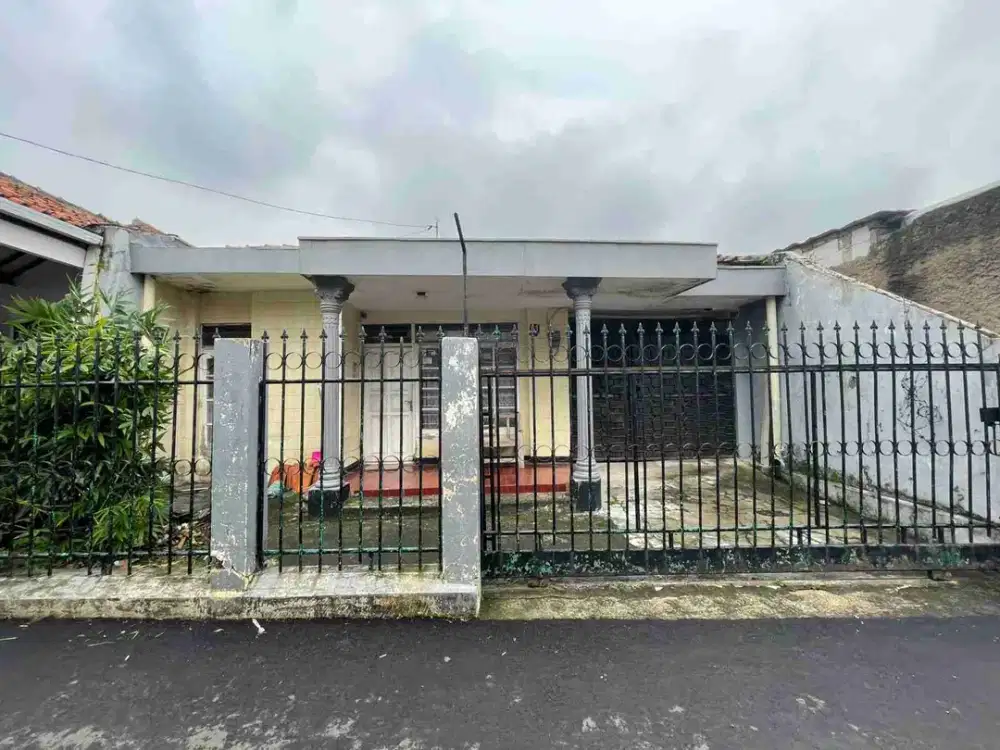 Rumah Murah Karasak Bandung, Cocok Dibangun Kost / Kontrakan Tegallega