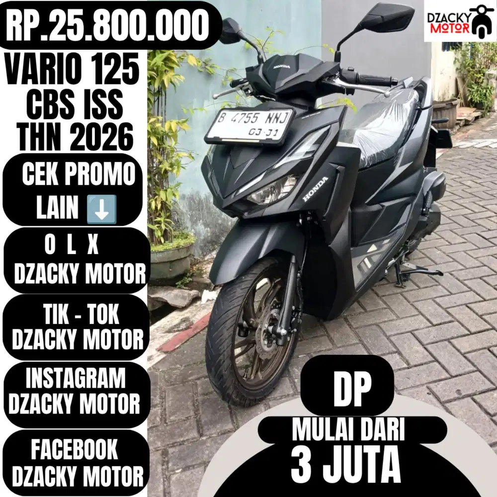 VARIO 125 CBS ISS 2026 SECOND LIKE NEW