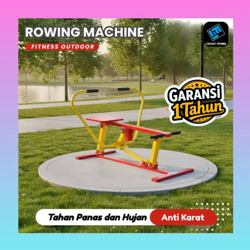 Alat fitnes outdoor Rowing Machine KTB-592