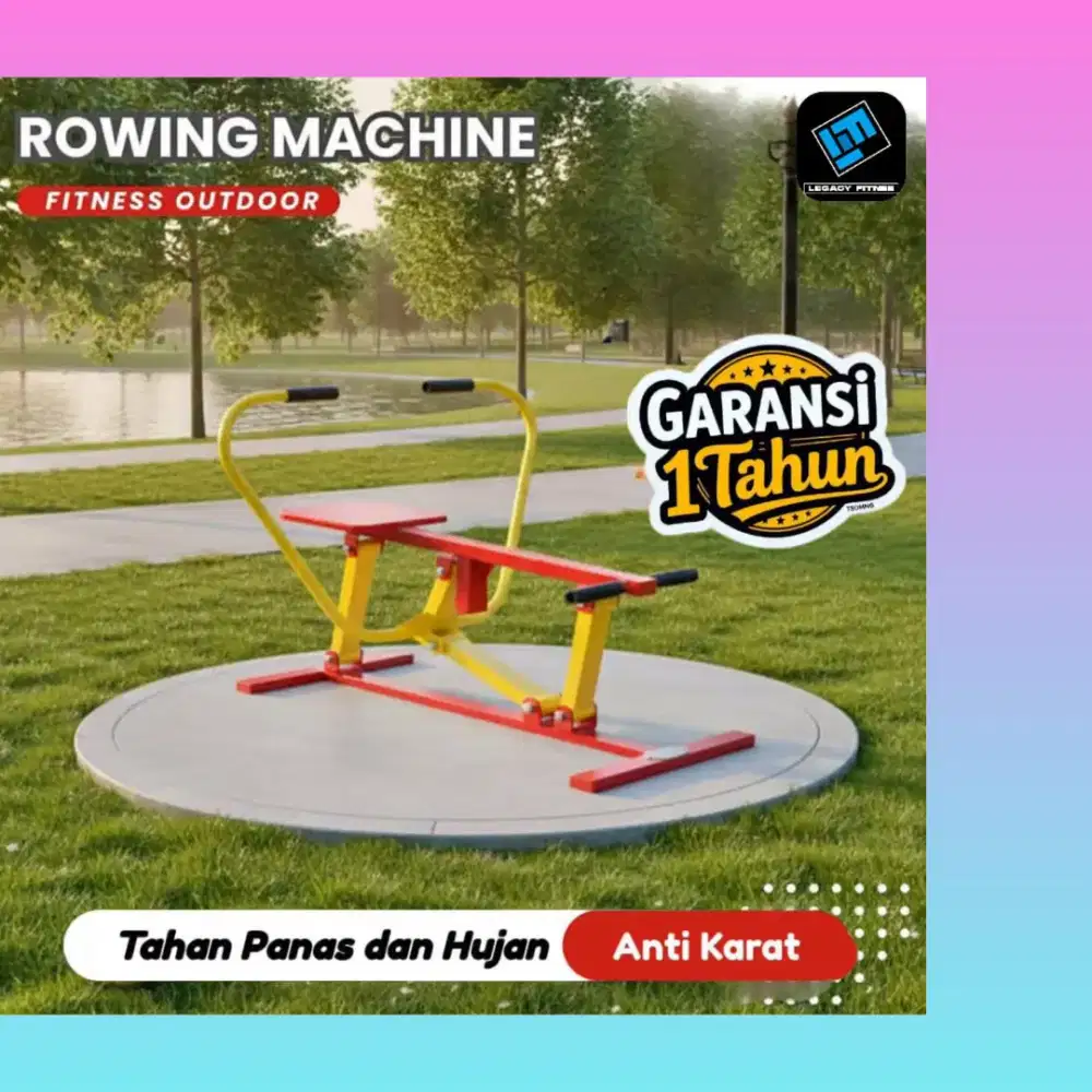 Alat fitnes outdoor Rowing Machine KTB-592