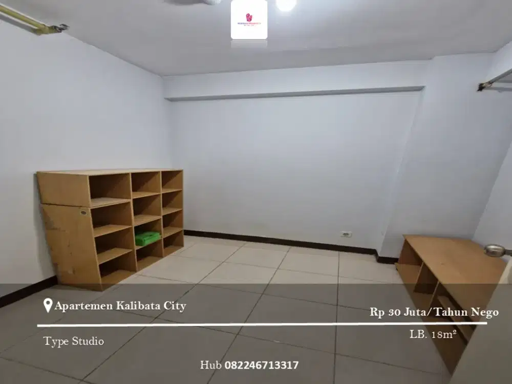 Disewakan Apartement Kalibata City Type Studio Furnished Tower Sakura