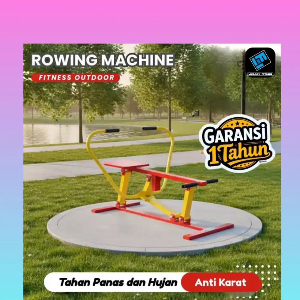 Alat fitnes outdoor Rowing Machine KTB-592