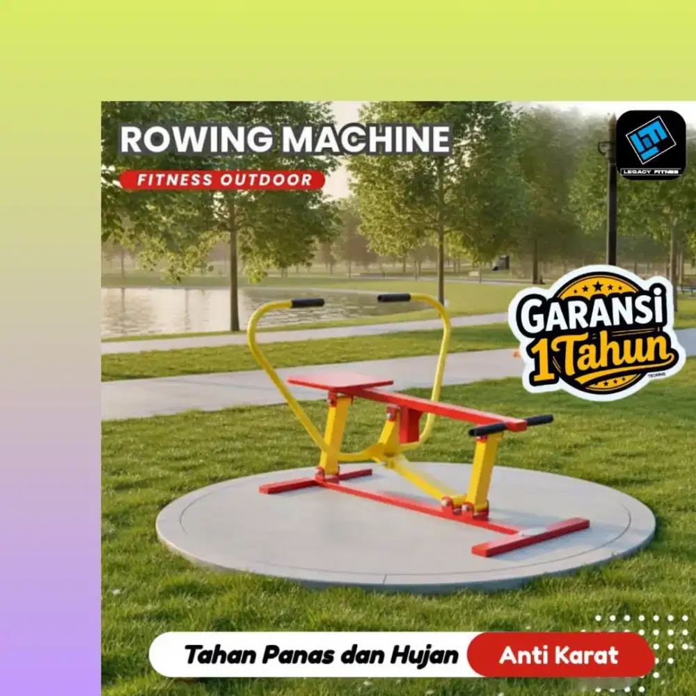 Alat fitnes outdoor Rowing Machine KTB-592