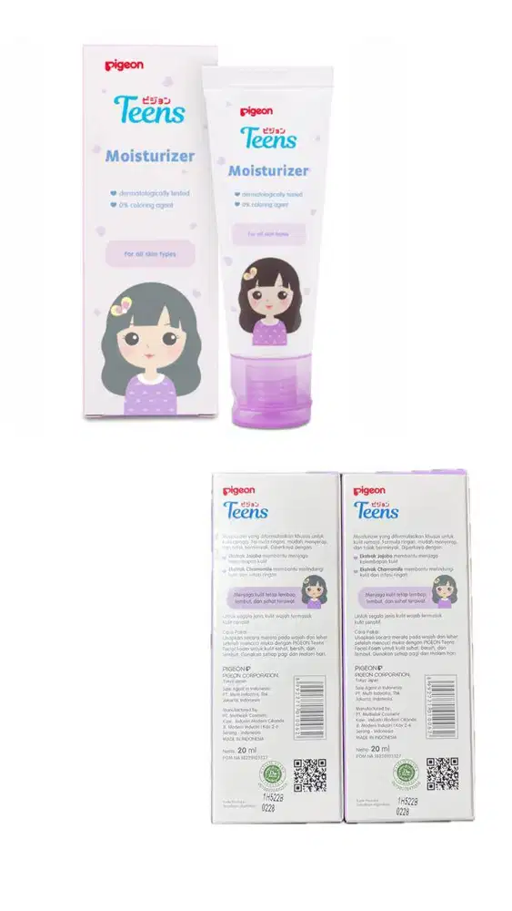 Moisturizer Pigeon Teens ORIGINAl