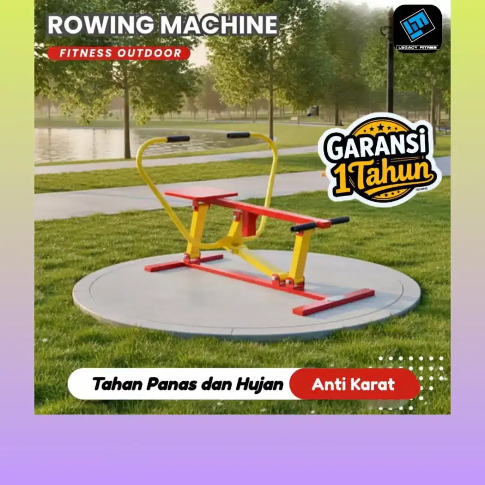 Alat fitnes outdoor Rowing Machine KTB-592