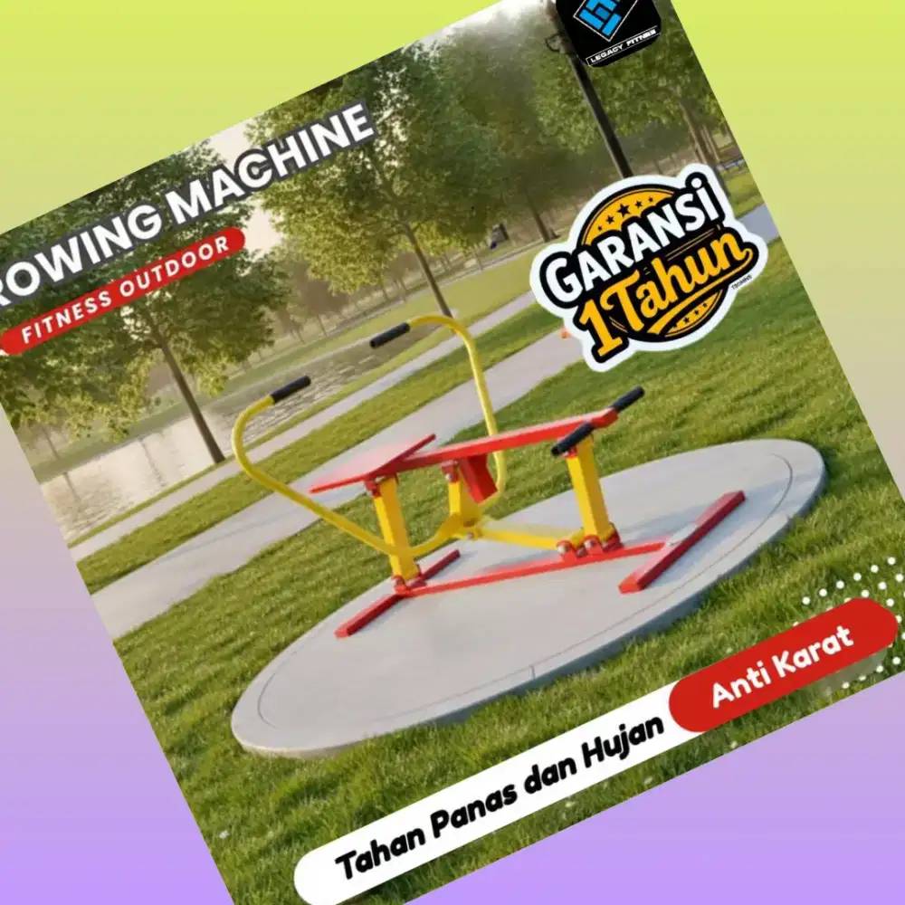 Alat fitnes outdoor Rowing Machine KTB-592