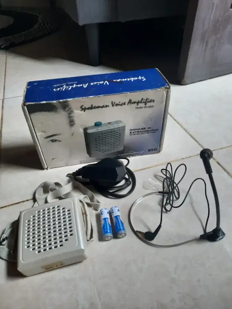 Spokeman voice amplifier