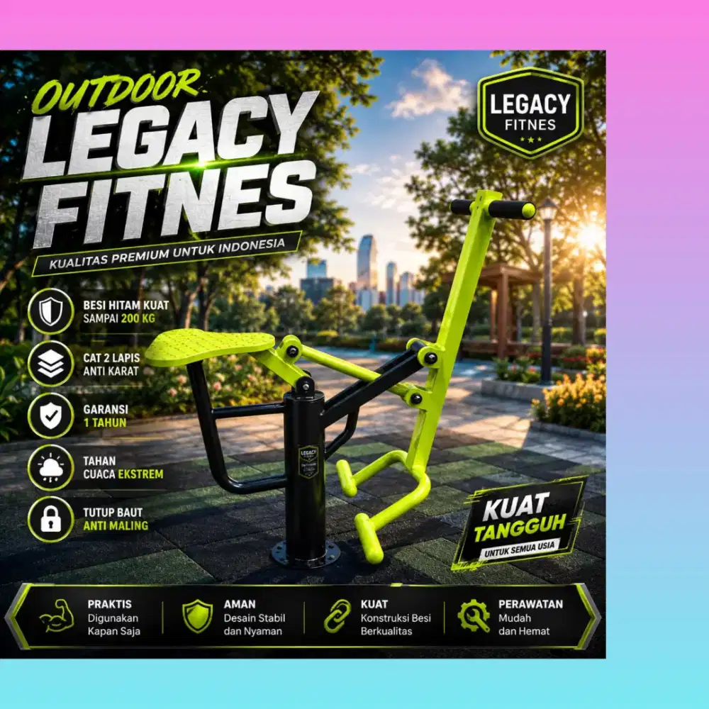 Alat fitnes outdoor Horse Rider YND-739