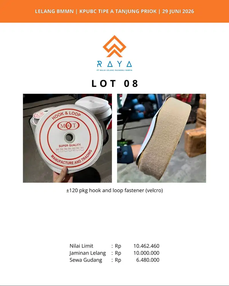 SET VELCRO (HOOK AND LOOP)