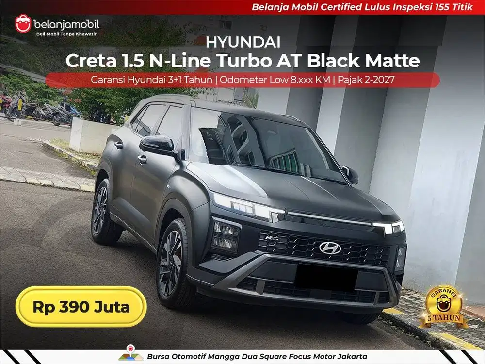 [ LOW 8RB KM ] Hyundai Creta 1.5 N-Line Non Turbo AT 2025 2026