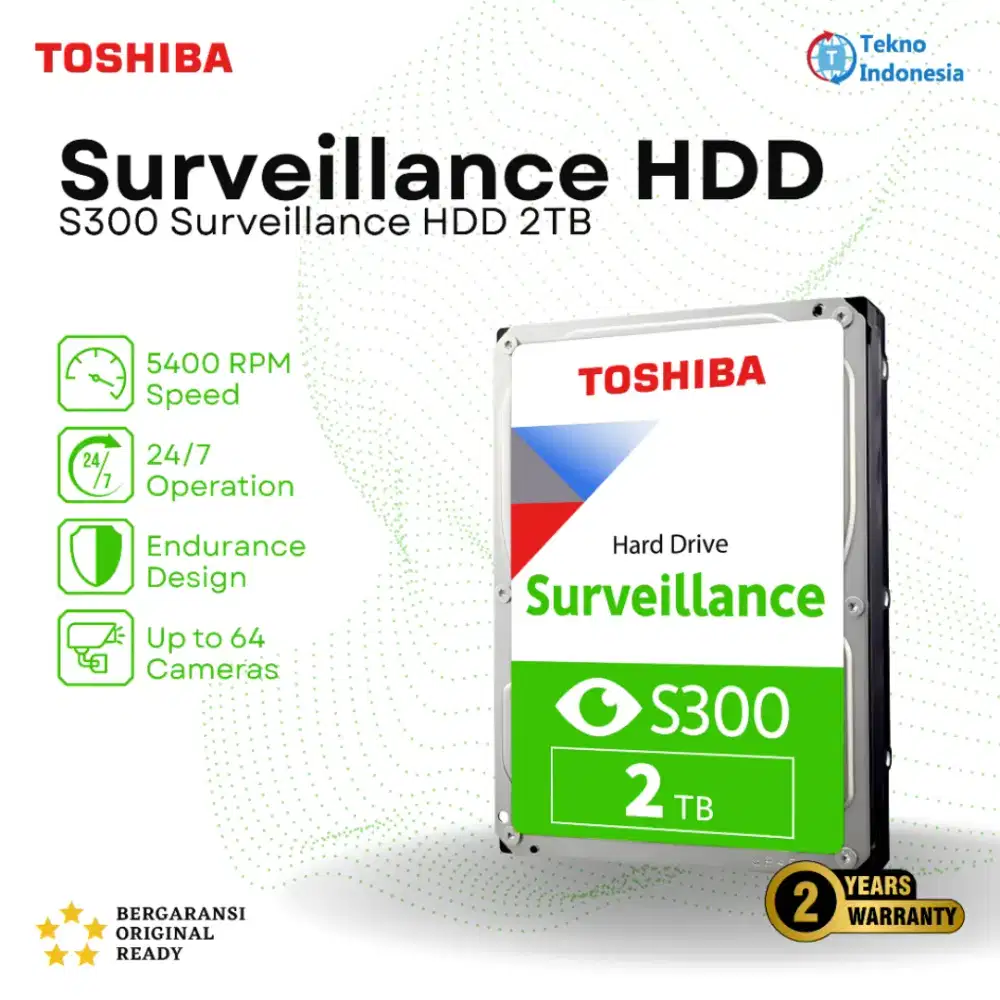 Toshiba Surveillance S300 2TB