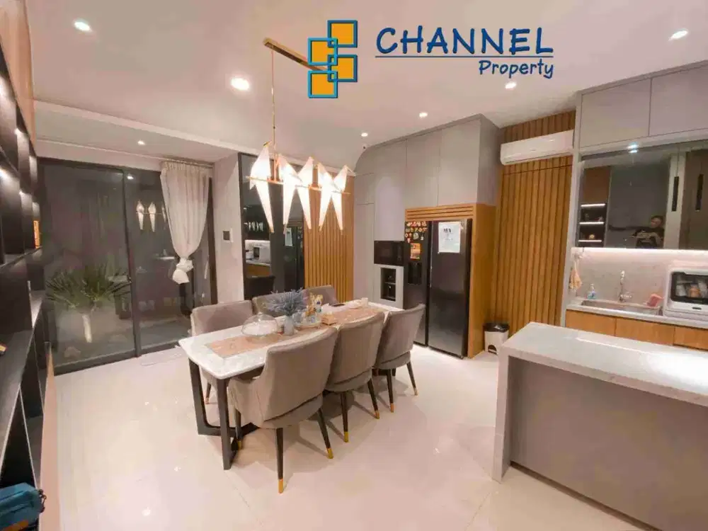 JUAL Rumah 2 Lantai Full Furnished Dekat Mall BSD Greenwich Park, Fl