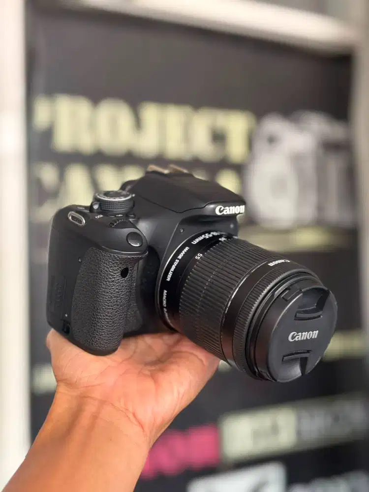 Canon 600d Kit 18-55 IS STM Siap Pakai