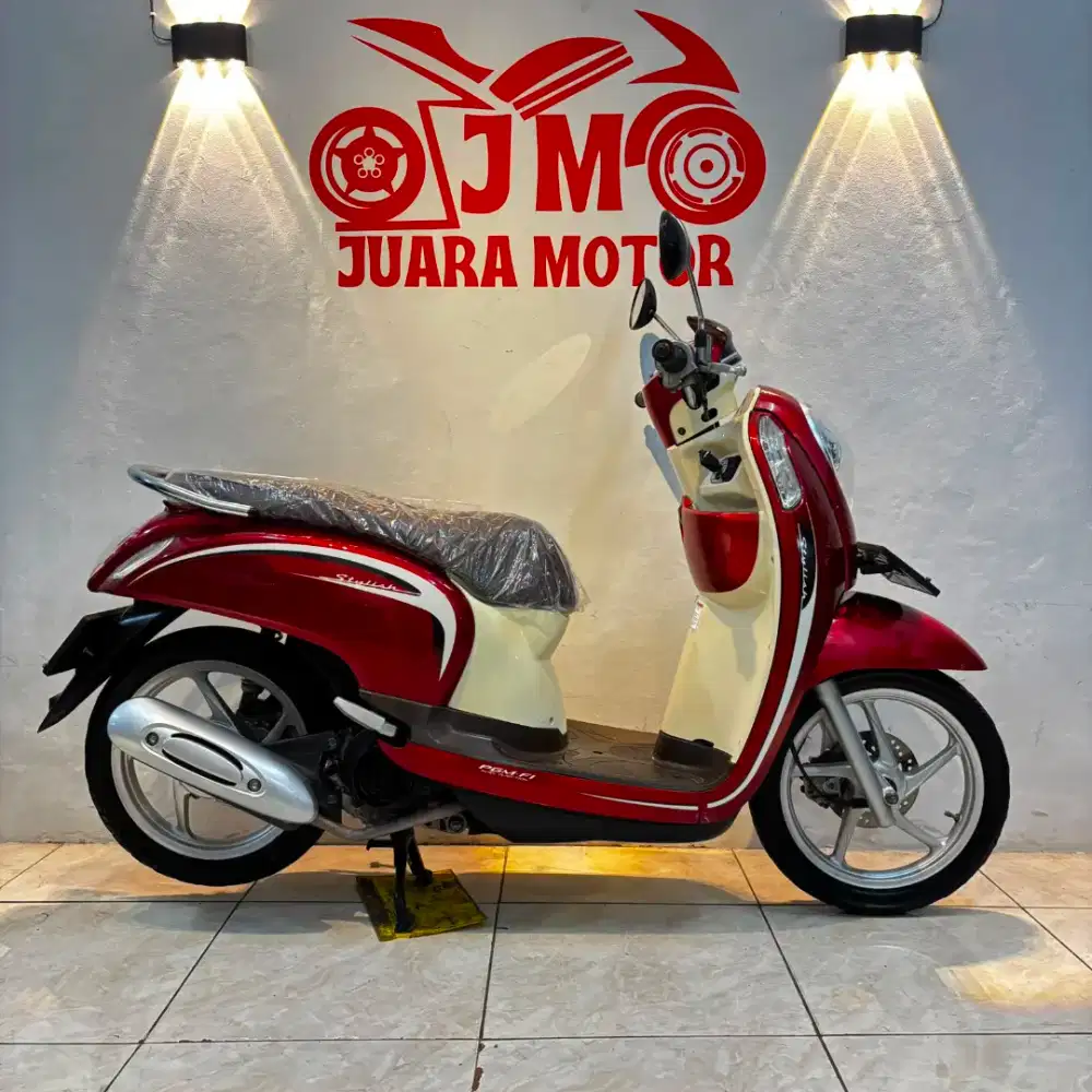 SCOOPY FI 2015 SURAT LENGKAP MESIN HALUS UNIT SIAP PAKAI DAN TERMURAH