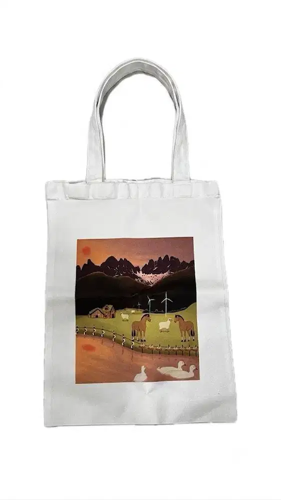 Totebag Putih Lukisan