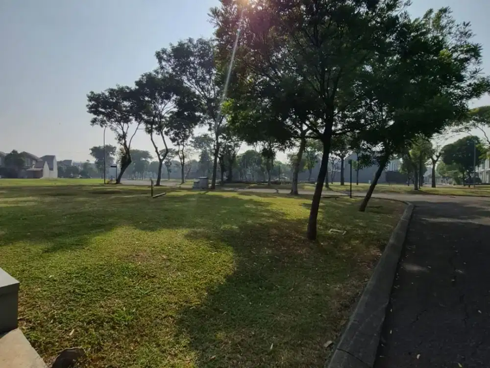 Dijual Kavling Bahana Suvarna Posisi Kaving Hoek Dijalan Utama Cluster