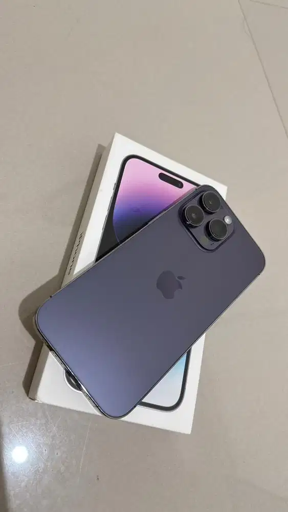 Iphone 14 promax purple 128gb