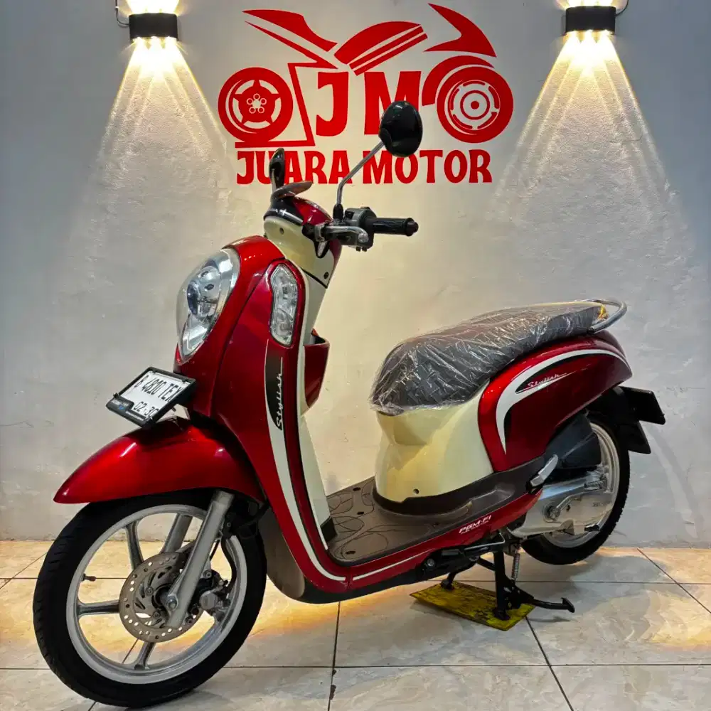 HONDA SCOOPY 2015 SURAT LENGKAP UNIT SIAP PAKAI HARGA TERMURAH
