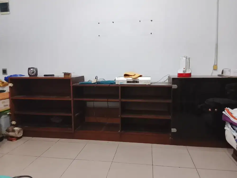 Jual buvet buat tv dan pajangan jati