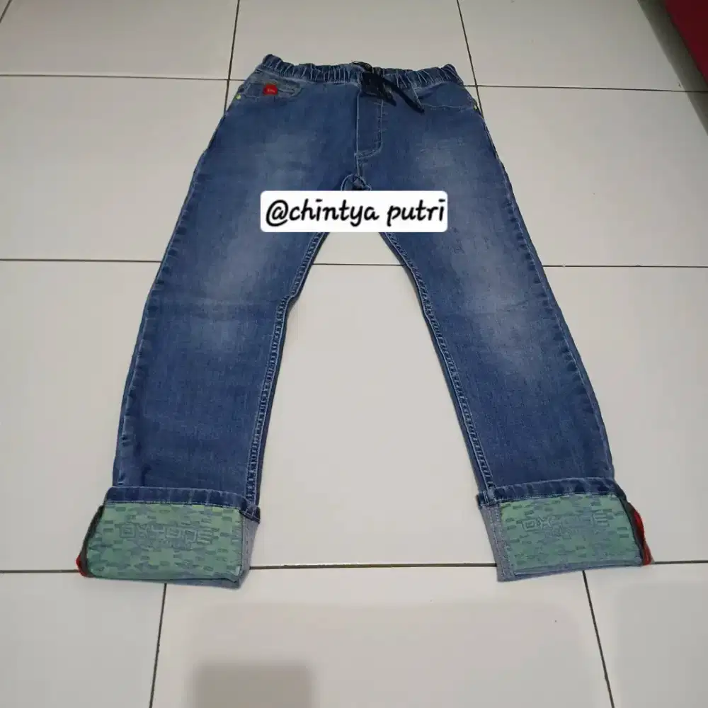 CELANA JEANS ANAK BRAND OXY SIZE 15 (BARU)