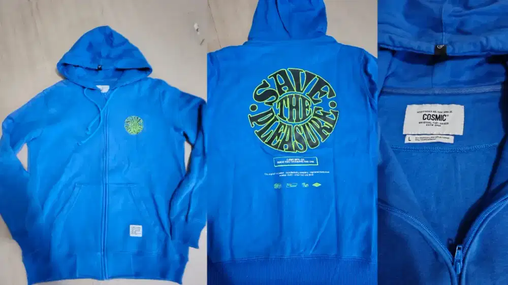 Sweater jaket hoodie zipper