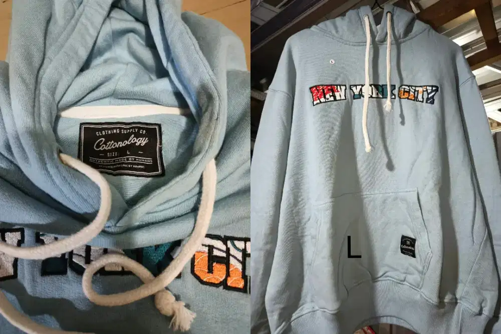 Sweater jaket hoodie zipper