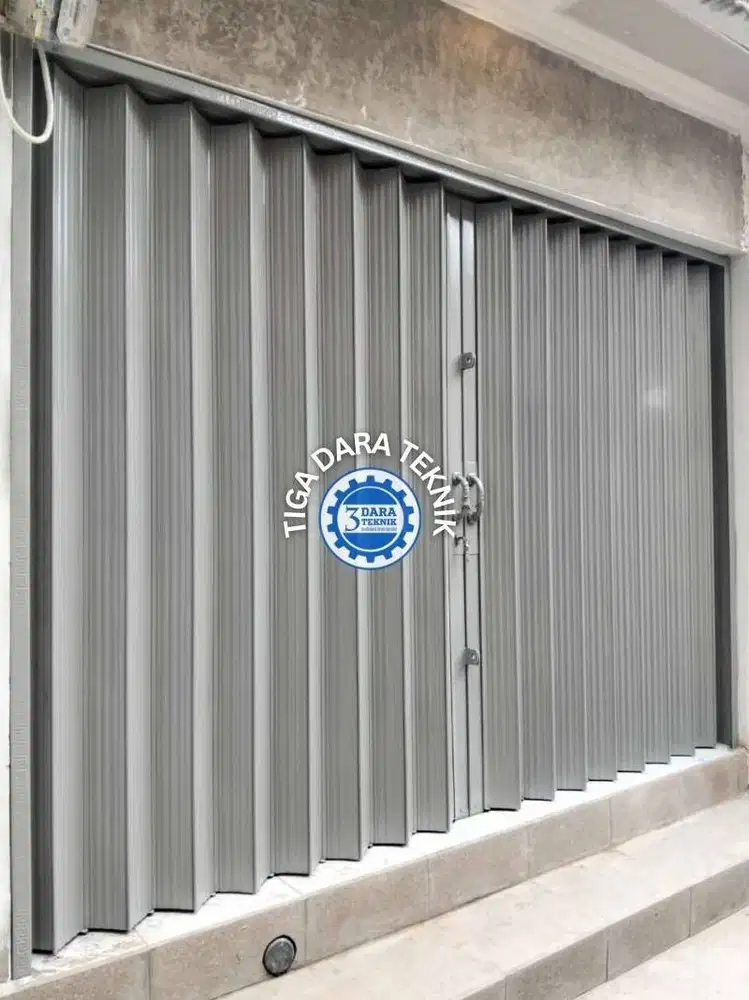 Folding gate Harmonika Sumedang, harga per meter terpercaya