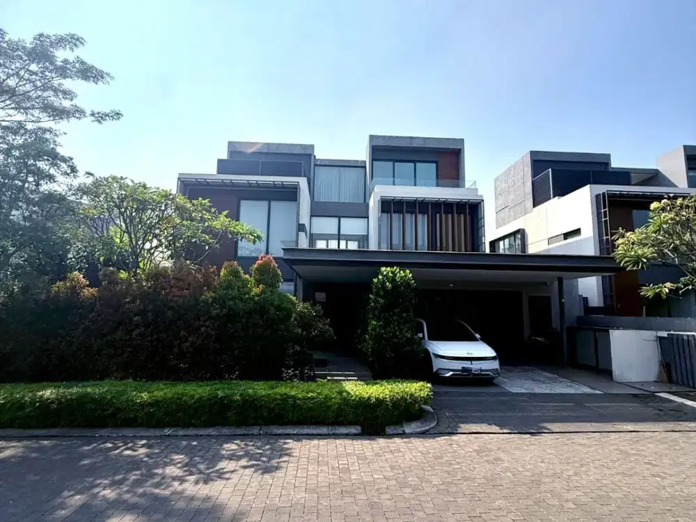 DIJUAL RUMAH MEWAH FULL FURNISHED, SIAP HUNI NAVAPARK CLUSTER LYNDON BSD