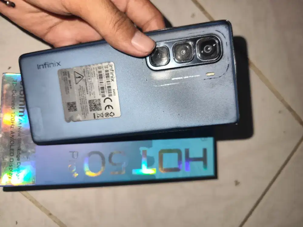 infinix hot 50 pro+ 8/256 layar lengkung  normal , mulus,lengkap ori