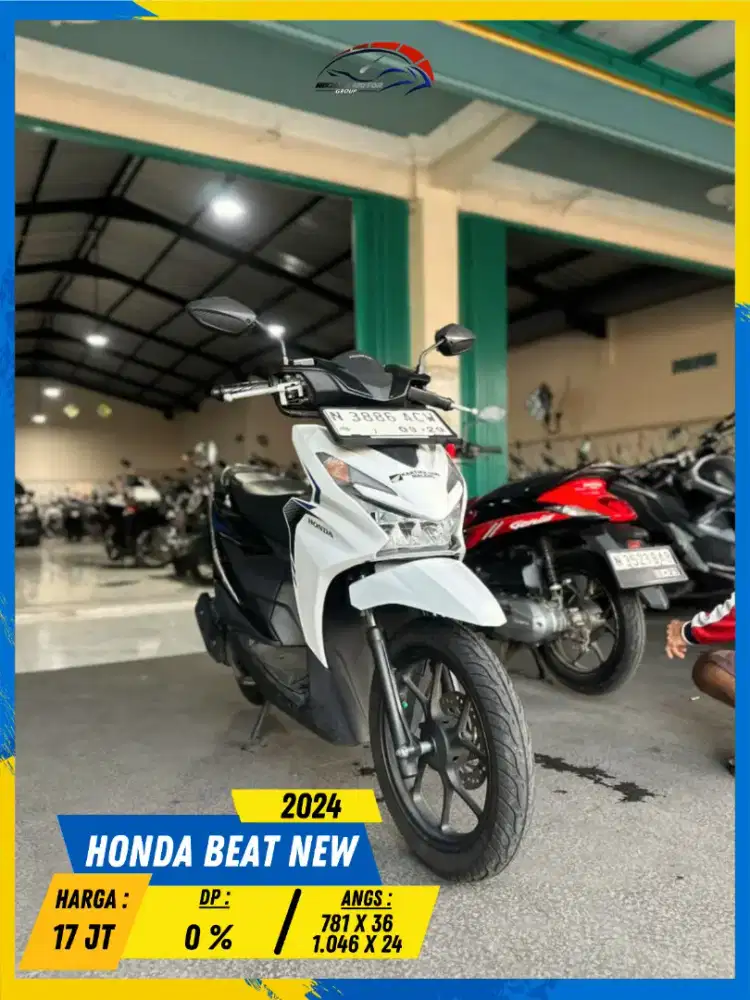 HONDA BEAT NEW 2024 MONGGO READY MASZEHH HIKMAH MOTOR KEPUH MALANG