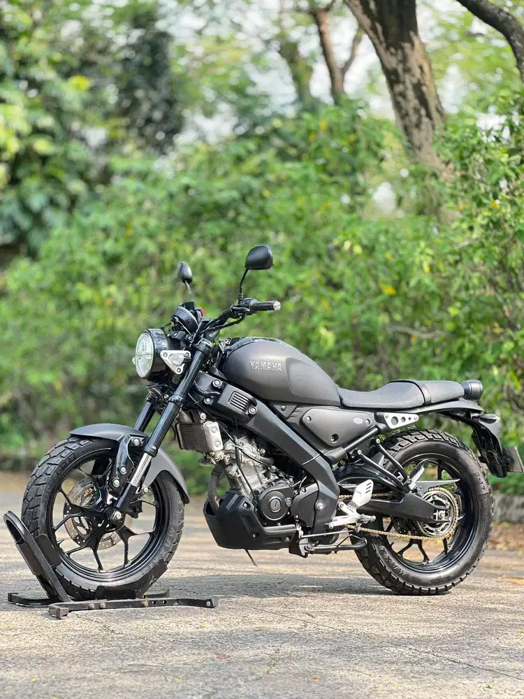 YAMAHA XSR 155 BLACK 2022 KM RENDAH PAJAK PANJANG SUPER GRESS