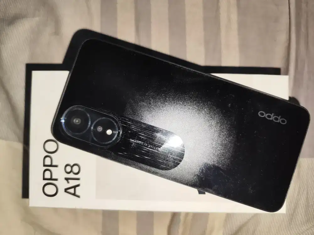 oppo a18 4/128 mulus,lengkap nominus, pemakaian sehari
minat ibox