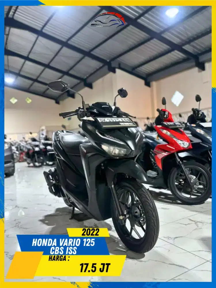 HONDA VARIO 125 2022 PLAT DK NEGO BOSSKU HIKMAH MOTOR KEPUH MALANG
