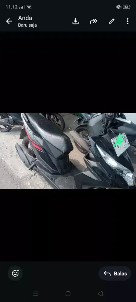 Jual Honda beat thn.2018.