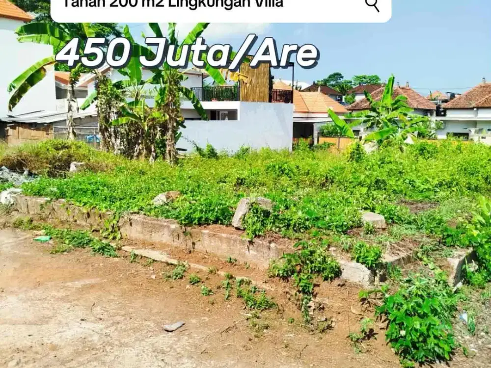 SALE Tanah SHM 200 m² Puri Ayodya
