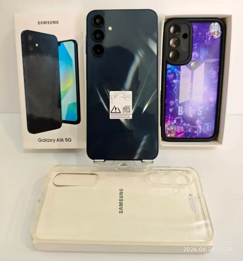 Samsung A16 5G 8/256 Gb mulus 98% Fullset Original ExResmi bisa TT/BT