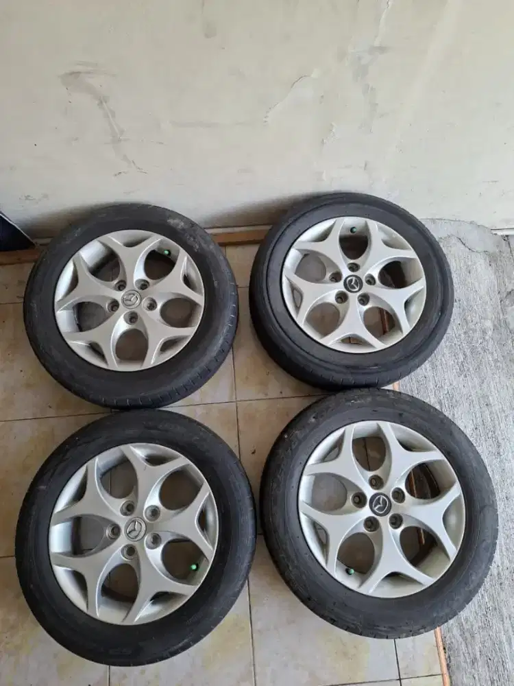 Velg Mazda Biante Ori bonusnya2 Ban