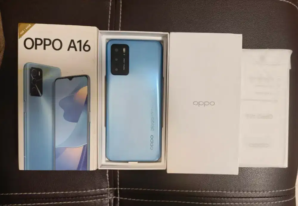 Oppo A16 Ram 4/64gb like new no minus Fullset