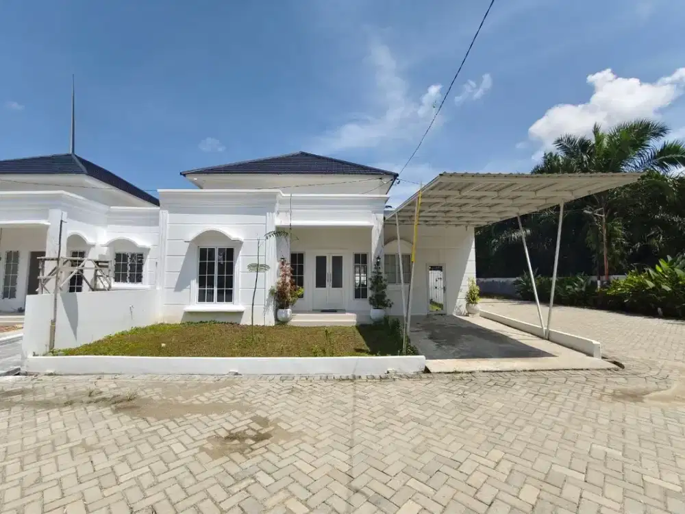 RUMAH CLUSTER MURAH, TENGAH KOTA DEKAT BANDARA JL PARIT INDAH PEKANBARU