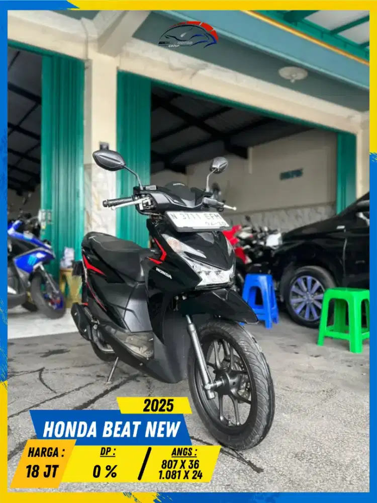 HONDA BEAT NEW 2025 SIAP ANGKUT LURR HIKMAH MOTOR KEPUH MALANG