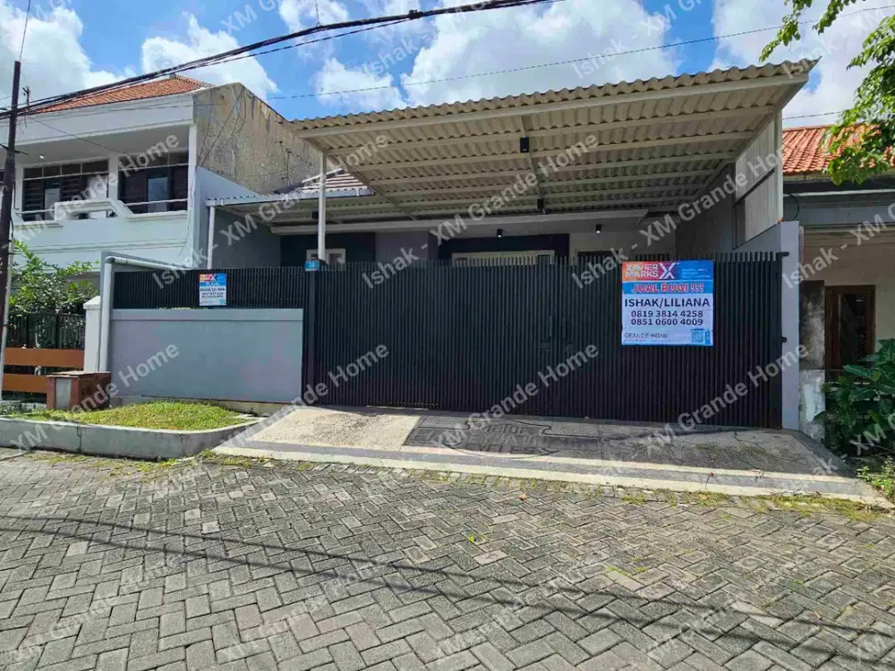 Dijual Murah Rumah 1 Lantai di Manyar Rejo Kondisi Terawat Siap Huni