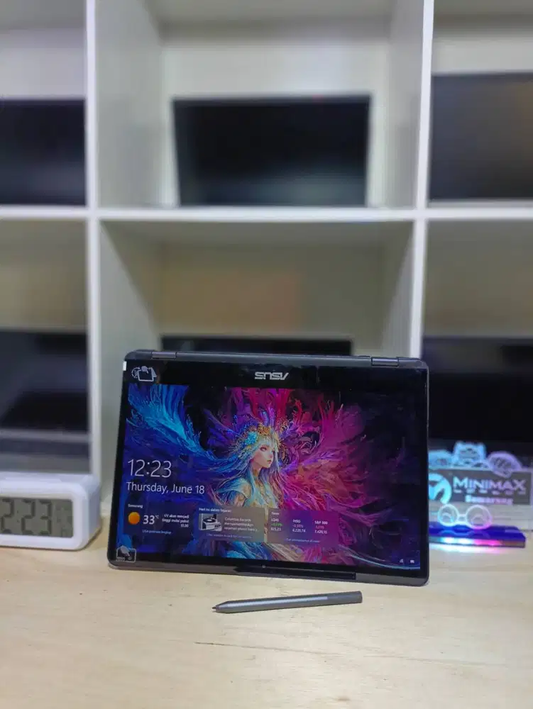 Asus Vivobook Flip 14 core  i5 Dual VGA  Ram 8GB SSD 256GB windows 10