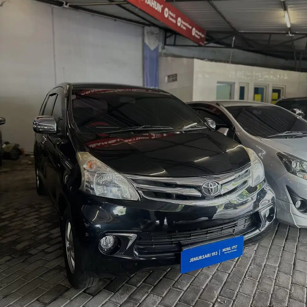TOYOTA 2016 AVANZA G 1,3 M/T HITAM MURAH MOBIL1717 JEMURSARI