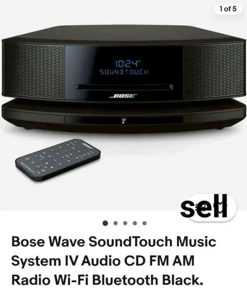 Bose wave soundrouch IV