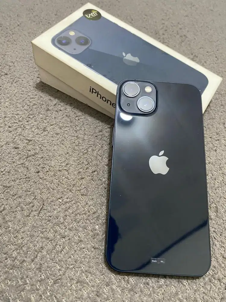 Di Jual  Iphone 13 128 GB iBox Midnight Garansi ON November 2026